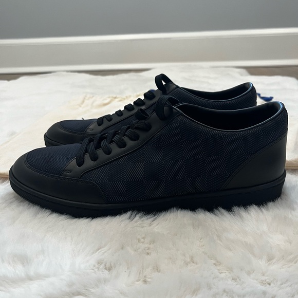 Louis Vuitton Black Leather Interior